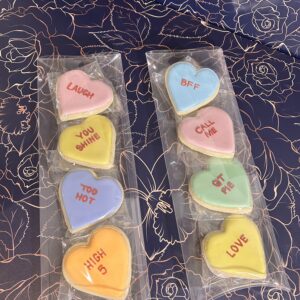 Conversation Heart Cookies