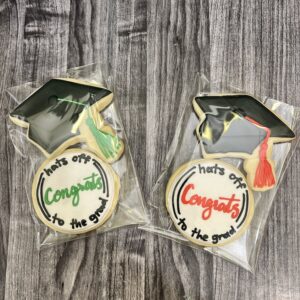 Graduation Cookies “Hat’s Off”
