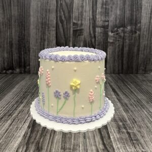 Spring Flowers Cake